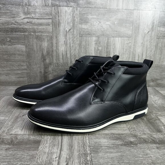 Aldo Rogerio Chukka Men's size 13 Black Ankle Boots - Picture 4 of 8